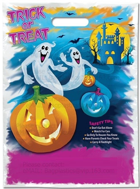 Wholesale Die Cut Handle Eco-Friendly Custom Design Shopping Gravure Printing Groceries Plastic Bags With Logo bagease