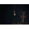 Buy cheap Light luxury simple smoke gray bedside glass small chandelier designer model room cafe leather restaurant chandelier from wholesalers