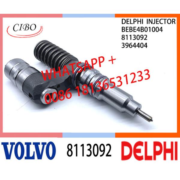VOL 8113092 BEBE4B01004 3964404 Fuel engine Diesel Injector 8113092 BEBE4B01004 3964404 A0 for VOL FH12 (USA)