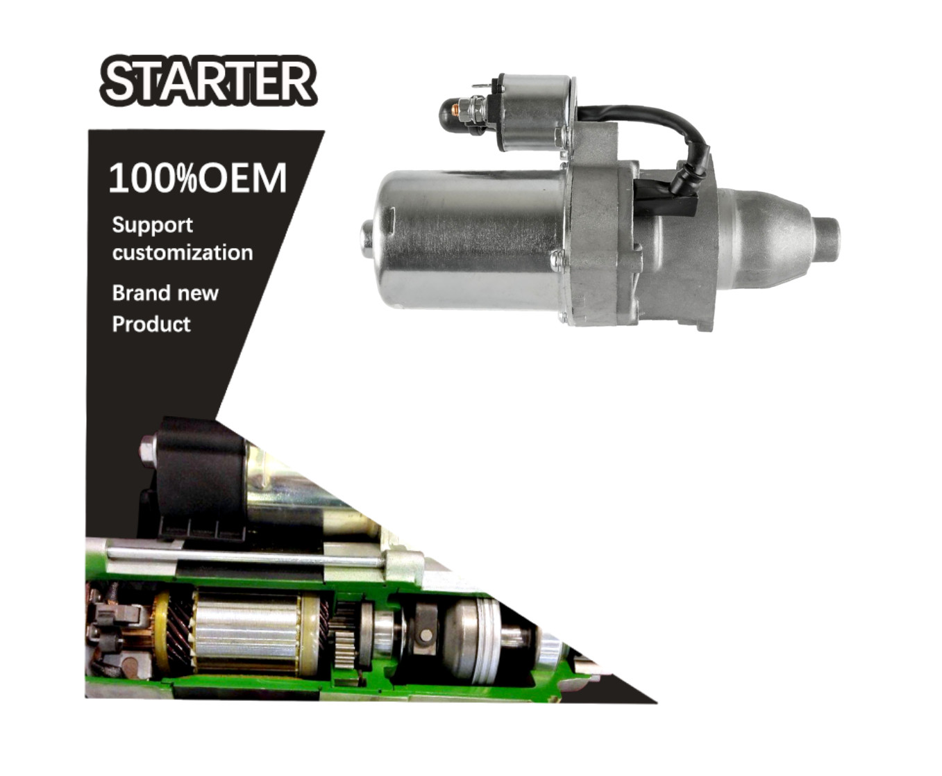 12V 11T CCW STARTER 17-098-05 1709811 CH440-3111 17-098-05S 1709811S