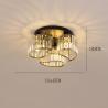 Buy cheap Romantic Modern Minimalist Ceiling Lamp American Model Room Personality Luxury led crystal ceiling light（WH-CA-76) from wholesalers