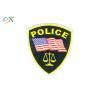 Buy cheap United States Police Embroidered Patch Twill Background Fabric Iron On Type from wholesalers