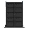 Buy cheap 50KWh Solar Energy Storage Battery Bank , 48V 1000AH Lithium Ion Batteries with RS485 Communication from wholesalers