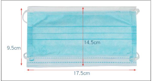 Buy cheap Non Toxic Disposable Earloop Medical Mask High Breathability Latex Free from wholesalers