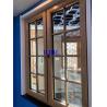 Buy cheap Elegant View Wood Aluminum Windows 2.0mm C Notch Heatproof Thermal for Brazil market from wholesalers