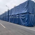 Plaid Style PE Tarpaulin for Car Truck Cover and Waterproof Outdoor Protection