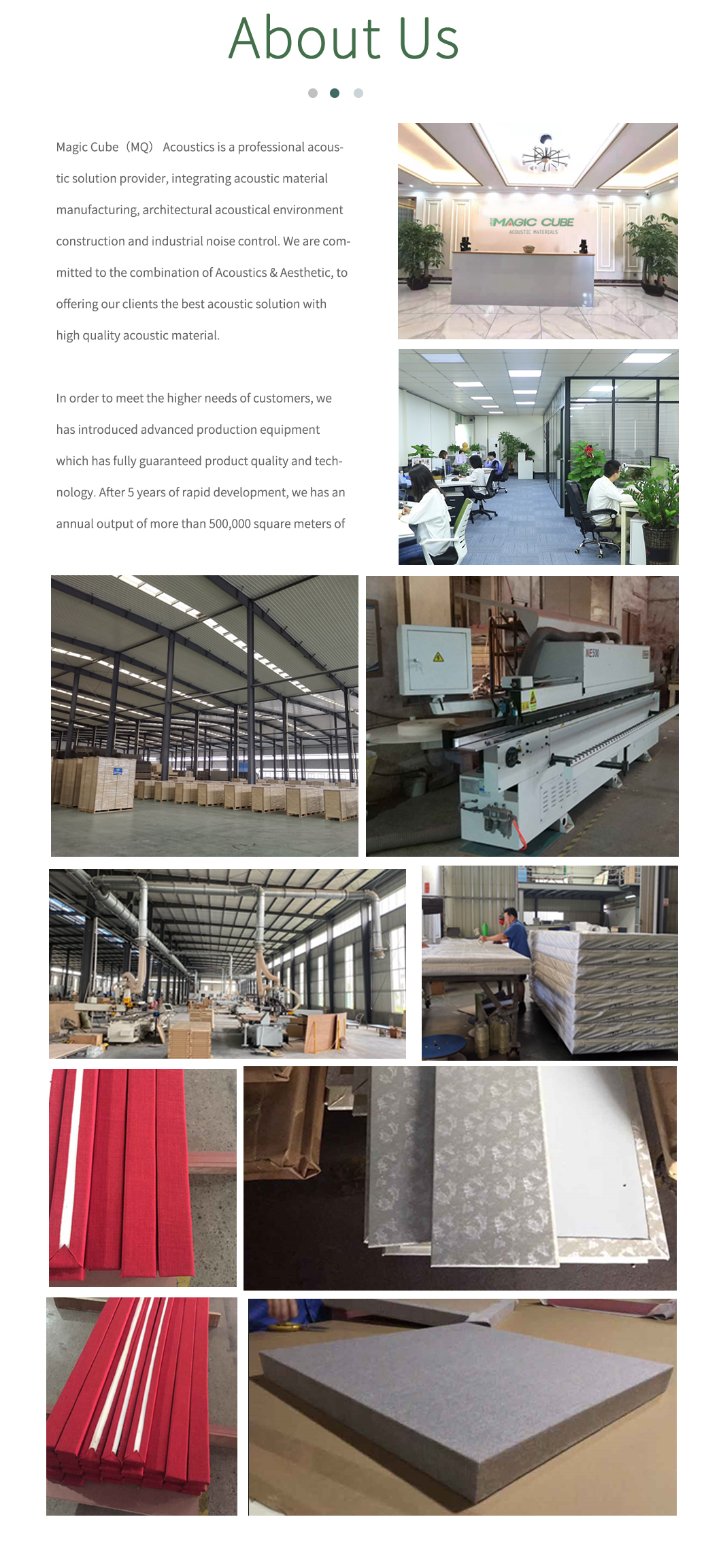 Modern Fabric Wrapped Acoustic Panel For Aesthetically Pleasing Acoustic Design