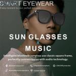 USB Anti Radiation Fashion 20Hz Smart Audio Sunglasses Touch Control