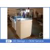 Buy cheap Wood Square Glass Jewelry Display Case / Pedestal Showcase With Cabinet Locks from wholesalers
