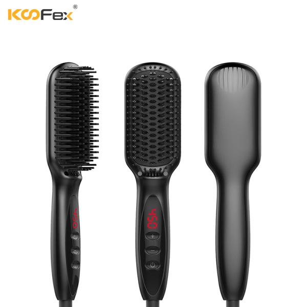 Buy cheap 230 Degree Heated Hair Straightening Comb , Ultralight ROHS Hot Air Styling Brush from wholesalers