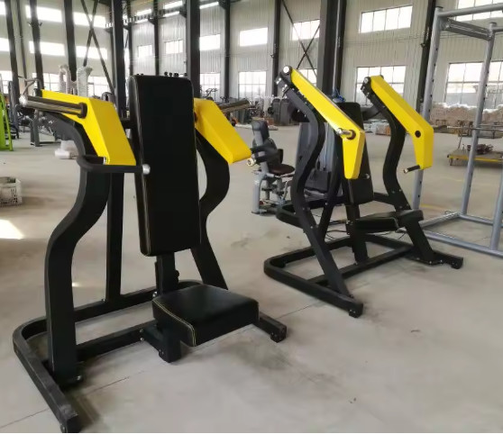 Gym Fitness Plate Loaded Strength Machine Iso Lateral Row For Aerobic Metabolism