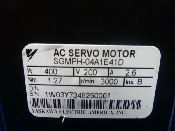 Buy cheap SGMPH-04AAA41D Yaskawa Industrial High Torque Low Rpm Electric Motor from wholesalers