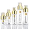 Buy cheap Fine Mist Spray Skincare Packaging Plastic Lotion Round 50ml Empty Pump Bottles from wholesalers