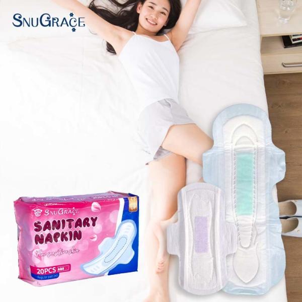 Buy cheap Cotton SnuGrace Negative Ion Core Women's Sanitary Napkin for Night Cotton Material from wholesalers