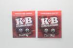 3 Side Sealed Zipper Packaging Pouch Food Packaging Bag With Tear Notch
