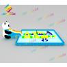 Buy cheap Panda Cartoon Inflatable Water Park 0.6-0.9mm Plato Pvc Fire - Proof from wholesalers
