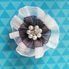 Buy cheap Pretty Korean Sheer Ribbon Flowers Garment Craft Handmade Flowers For Girls Dress from wholesalers