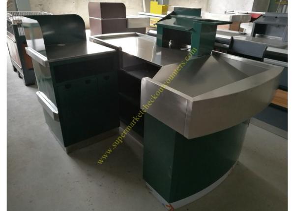 Buy cheap Stainless Steel Supermarket Checkout Counter from wholesalers