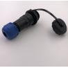 Buy cheap Female Circular Waterproof Connector M16 6 Mounting With Cables from wholesalers