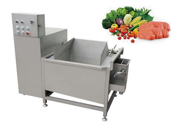 Buy cheap 2.25KW Commercial Vegetable Fruit Washing Machine 500KG/H from wholesalers