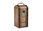 Single Packing Wooden Wine Case CMYK Color 11*11*35 cm Size FSC Certification