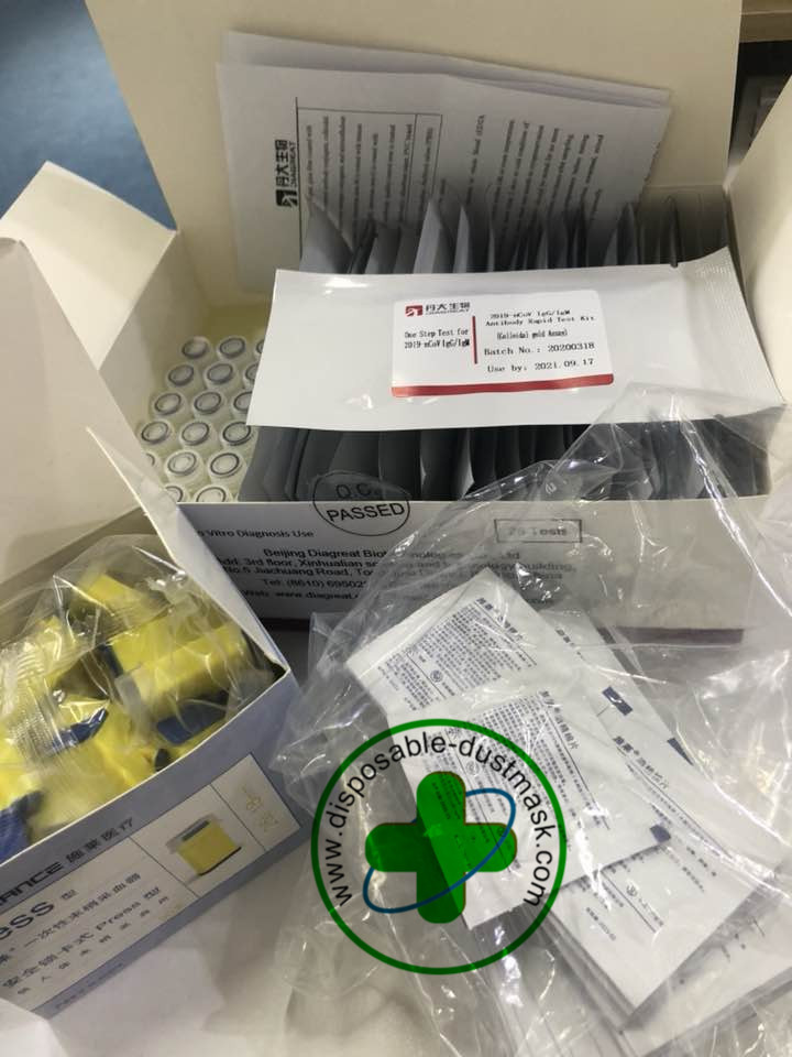 Covid-19 virus detection IgM/IgG Antibodies Test Kit corona virus rapid test kit