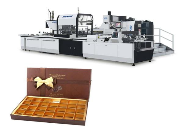 Buy cheap 380 V 50 HZ Paper Box Forming Machine , Cardboard Box Making Equipment from wholesalers