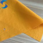 99gsm 100% 228T Nylon Taslon Fabric Yellow Colour For Lining