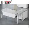 Buy cheap Office Furniture Toughened Glass Computer Desk Thickened Materials from wholesalers