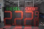 Photo Media Resolution None 60inch Led Gas Station Signs For Petrol Station 8.88