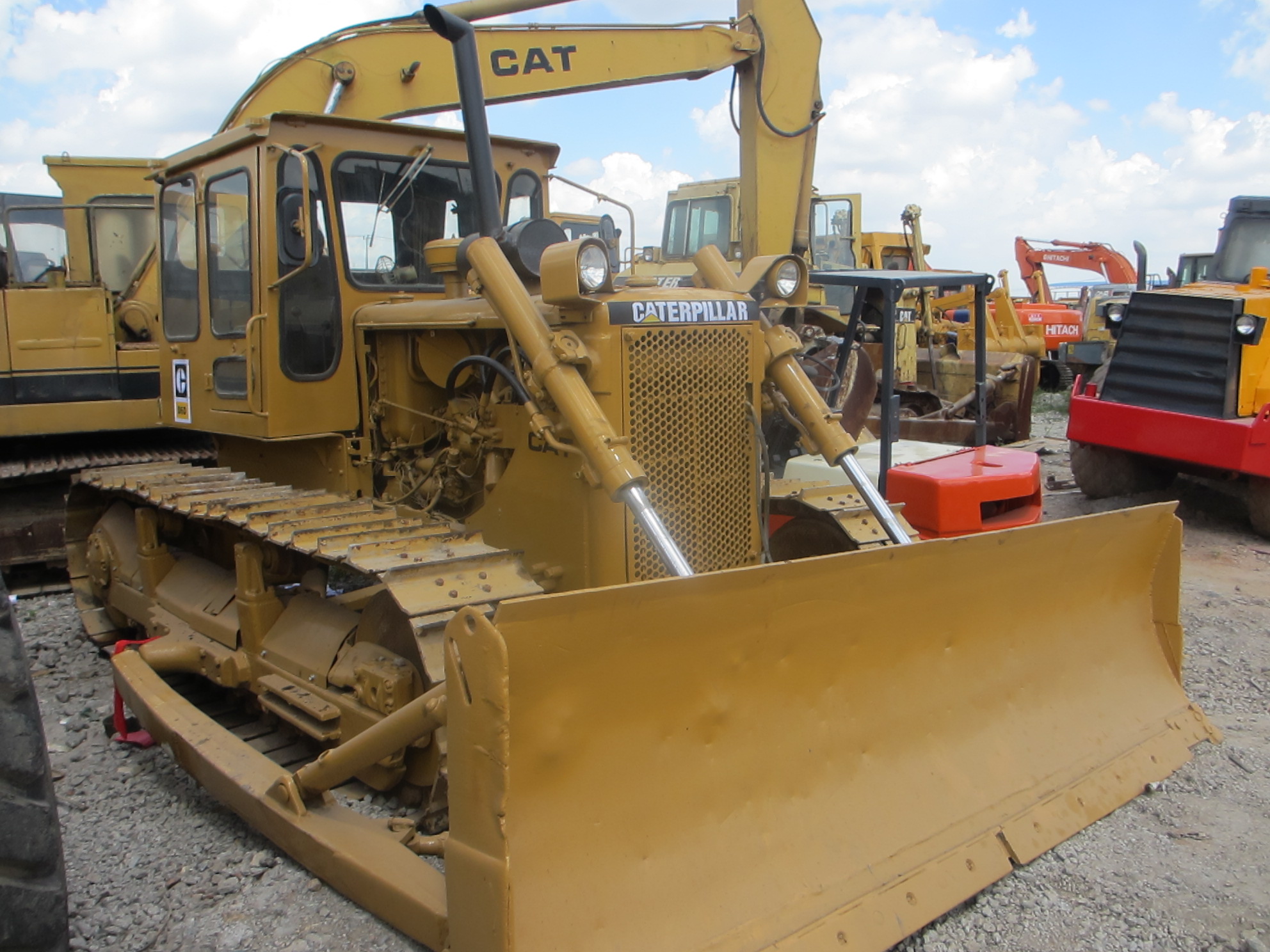 2009 used bulldozer tractor D6G 3306 engine assembly ripper china