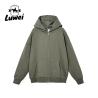 Buy cheap Winter Heavy Zip Up Cotton Hoodie Custom Embroidery Joggers Sweatshirts from wholesalers
