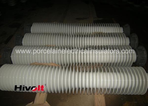 Buy cheap 230KV Color White High Voltage Bushings Fireproof Metal Flange Available from wholesalers