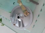 Cast Iron Electric Rickshaw Accessories BRAKE DRUM Black And Silver Color