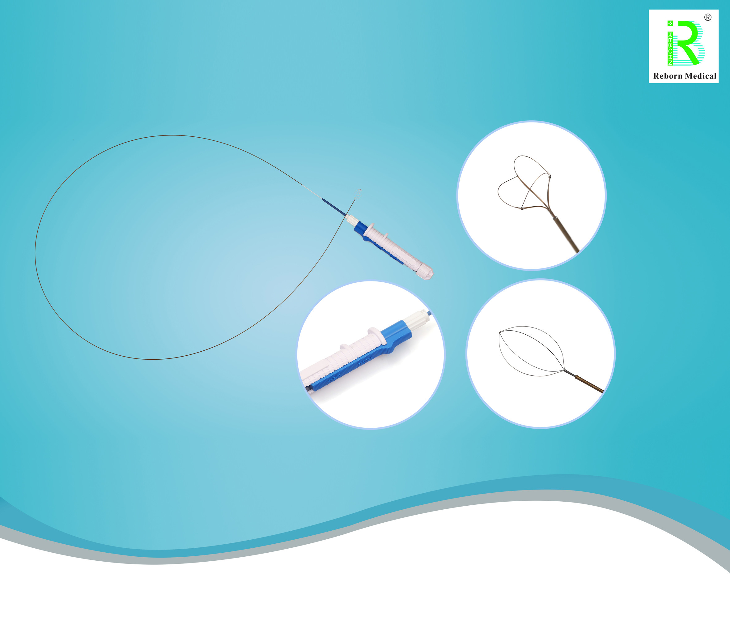 Disposable Stone Retrieval Basket Three Or Four Wires