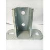 Buy cheap Hot Rolled Galvanized Strut Channel Fittings Single Column Post Base Strut Accessory from wholesalers