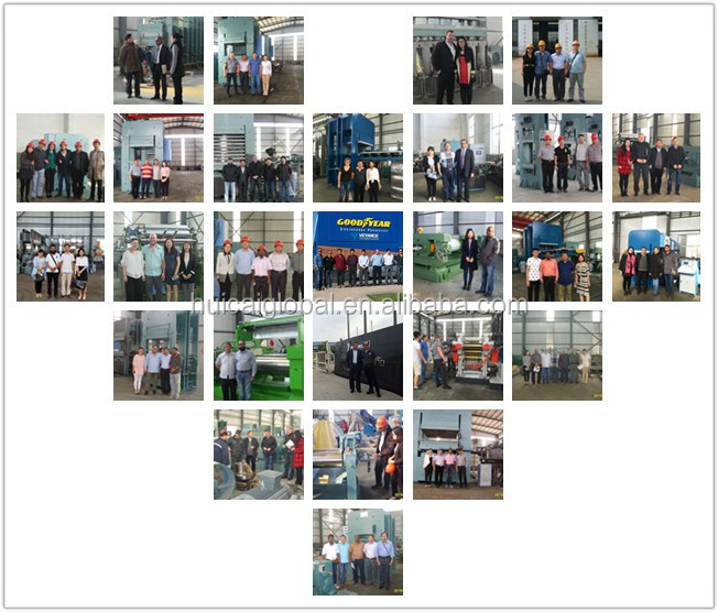 Rubber Floor Tile Production Line with CE ISO9001 Certification and 4 Working Layers