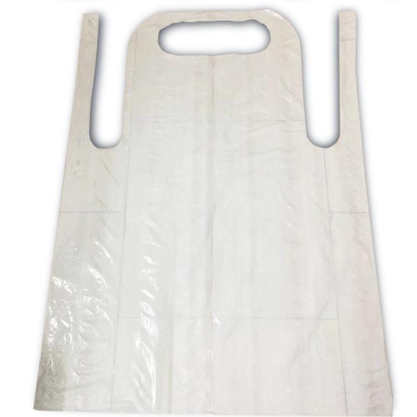 Buy cheap Antibacterial Plastic Disposable Aprons 70x110CM Without Sleeves from wholesalers
