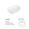 Buy cheap Good Straightness Counter Top Bathroom Sink Durable Not Deformed Basin Hand Wash from wholesalers
