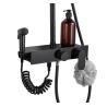 Buy cheap OEM Black Brushed Nickel Stainless Steel Shower Set Wall Mounted from wholesalers