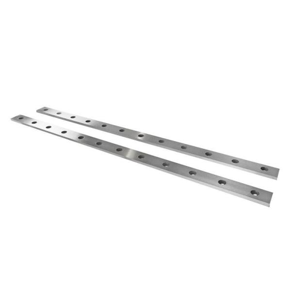 Buy cheap Rectangle 1095 Carbon Steel Metal Shear Blades HRC58 - 62 Hardness from wholesalers