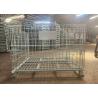 Buy cheap Warehouse Storage 50*50 Wire Mesh Container Hot Dipped Galvanized from wholesalers