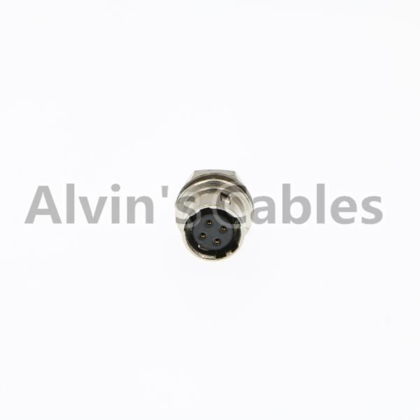 Quality Straight Panel Mount Circular Connector HR10A-7R-4S Hirose 4 Pin Female for sale