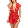 Buy cheap Sexy Cutout Jumpsuit Lace Transparent Black Lingerie Body Suit from wholesalers