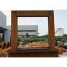 Buy cheap Rusty 6ft Tall Corten Steel Waterfall ISO9001 Diy Outdoor Rain Curtain from wholesalers