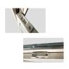 Buy cheap 62 Series Small Apricot UPVC Single Hung Window PVC Vinyl Glass Grill from wholesalers