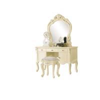 Buy cheap White antique styled furniture vanity dresser with mirror product
