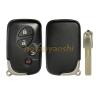 Buy cheap Lexus 4 Buttons Smart Key Shell with Emergency Key Insert from wholesalers