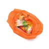 Buy cheap 190t Lightweight Reusable Shopping Bags , Logo Printing Orange Reusable Shopping Bags from wholesalers