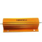 Buy cheap Gold Shell Aluminum Wirewound Braking Heating 100W 3R China Supply Encased Resistor from wholesalers